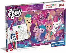 Kids Puzzle Little Pony 104pcs for 6++ years Clementoni