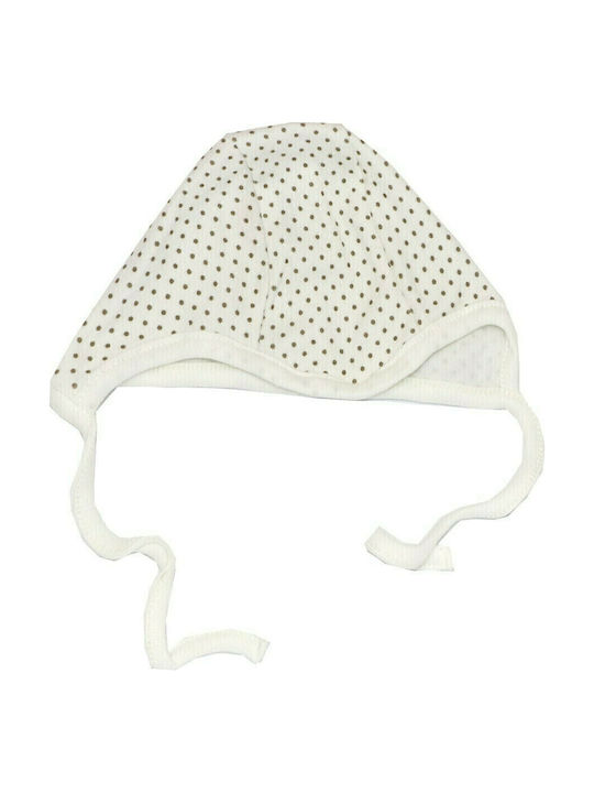 Kids Beanie Fabric Beige for Newborn