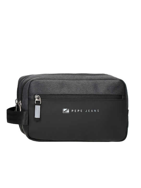 Pepe Jeans Toiletry Bags Jarvis In Black Colour