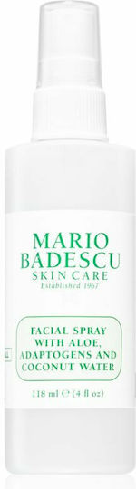 Mario Badescu Aloe Adaptogens & Coconut Water Facial Toner Mist With Niacinamide & Hyaluronic Acid 118ml