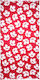 Dsquared2 Strandtuch Rot 180x90cm.