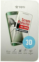 3D Gehärtetes Glas Schwarz (Huawei Y6s / Honor 8A)