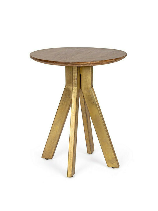 Side Table Sherman L50xW50xH50cm. Brown