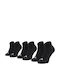 Head Damen Einfarbige Socken Schwarz 3Pack