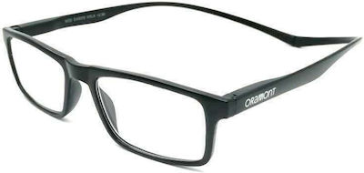 Oramont Oramont 9059 Lesebrille +3.00 mit Magnet in Schwarz Farbe 9059