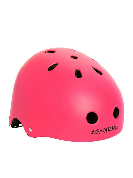 Athlopaidia Kids' Helmet for City Bike Pink