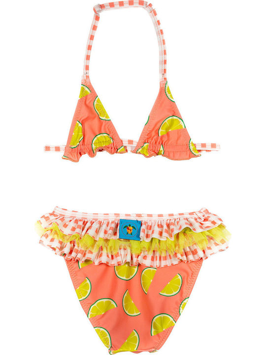 Tortue Kids Swimwear Bikini Orange
