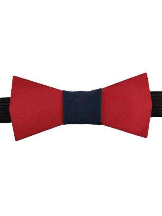 Men's Wooden Bow Tie Main Edition Red Bow Blue Tie Bonjour Bebe "0017"