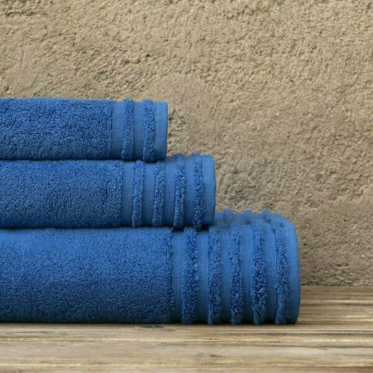 Nima Hand Towel Vista 30x50cm Dark Blue Weight 700gr/m²