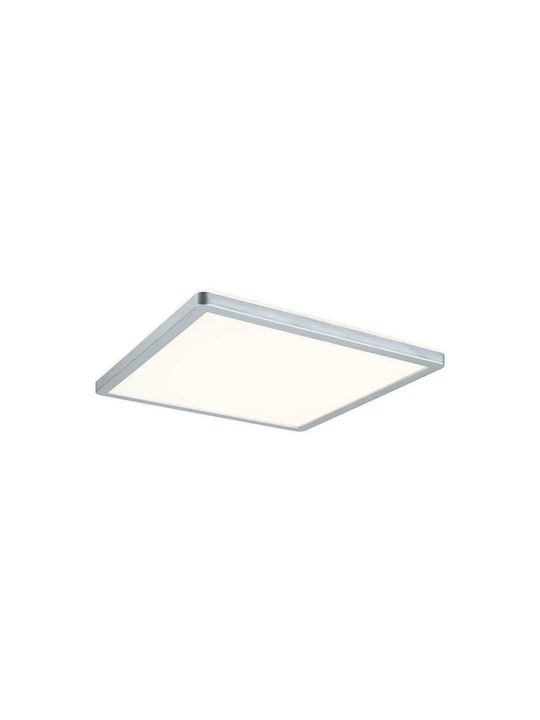 Paulmann Atria Classic Plastic Ceiling Light with Integrated LED 29.3pcs Silver