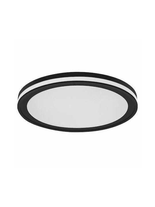 Ledvance Orbis Circle Modernă De plastic Plafonieră de Tavan WiFi cu LED Integrat în culoare Negru 46buc