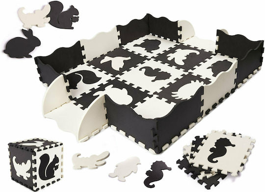 Loco Interactive Kids Floor Puzzle with Animals 25 Pieces
