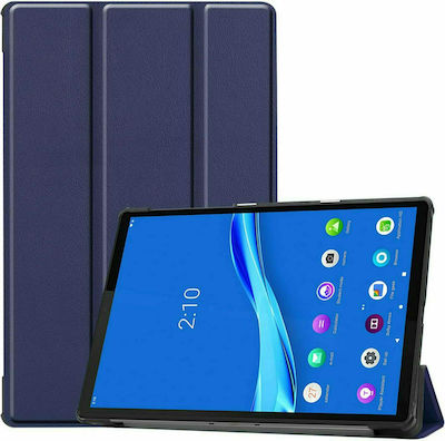 Trifold Flip Cover Piele artificială Albastru (Galaxy Tab A8)