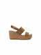 Replay Women's Platform Shoes Tabac Brown