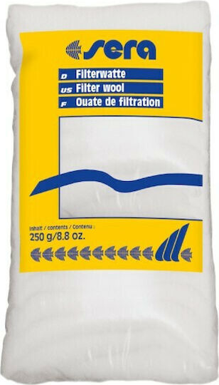Sera Filter Wool Υλικό για Φιλτράρισμα Ενυδρείου 500gr 1τμχ