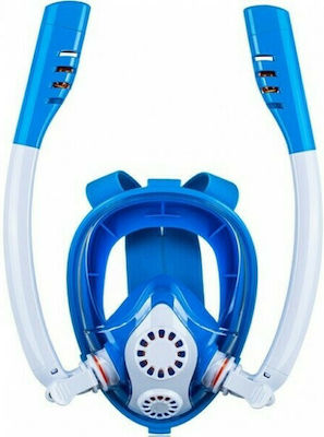 XDive Full Face Diving Mask 61052 Dual XS Blue