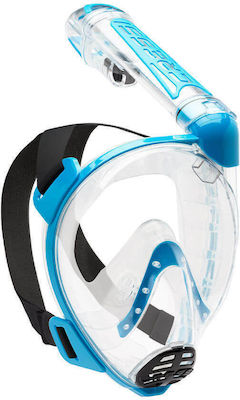 CressiSub Full Face Diving Mask Duke Dry S/M Aquamarine XDT000025