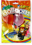 Set of 15 Balloons Latex (Μiscellaneous colours)