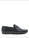 Men's Leather Moccasins Black