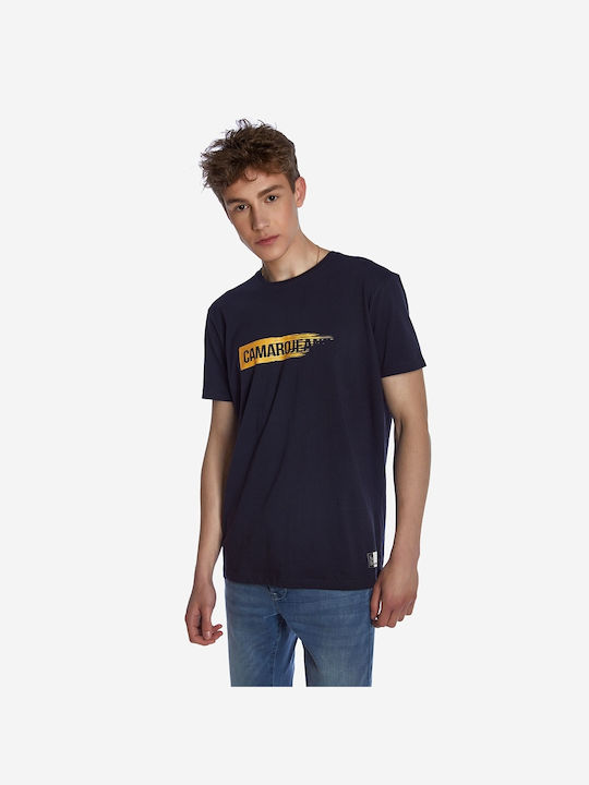 Camaro Men's Short Sleeve T-shirt Navy Blue