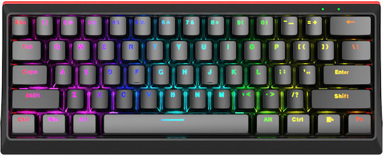Marvo KG962 Gaming Mechanische Tastatur 60% mit Benutzerdefiniert Blau Schaltern und RGB-Beleuchtung (Englisch US)