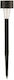 Eurolamp Spiked Solar Light Traffic light Natural White 4000K with Photocell IP44