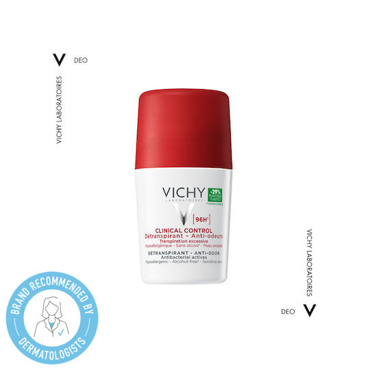 Vichy Clinical Control Αποσμητικό 96h σε Roll-On 50ml