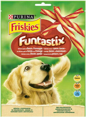 Purina Friskies Funtastix Μπισκότο Σκύλου με Μπέικον και Τυρί 175gr