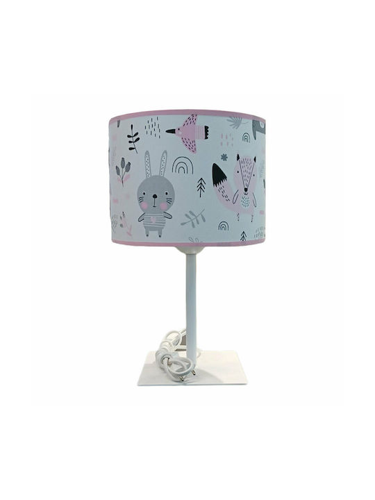 Metanor Lampă portabilă pentru copii Bear Roz 20x20x33εκ.