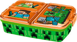 Stor Kids Lunch Plastic Box Green