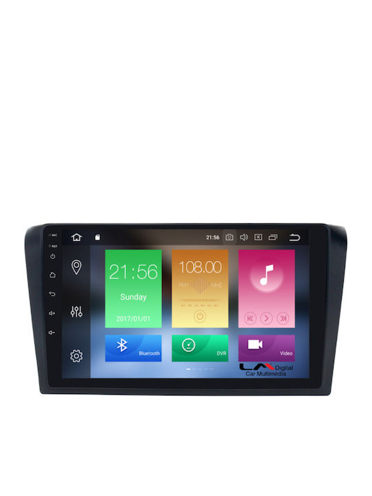 LM Digital Ηχοσύστημα Αυτοκινήτου για Mazda 3 2003-2008 (Bluetooth/USB/WiFi/GPS/Apple-Carplay/Android-Auto) με Οθόνη Αφής 9"