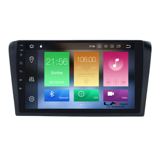 LM Digital Auto-Audiosystem für Mazda 3 2003-2008 (Bluetooth/USB/WiFi/GPS/Apple-Carplay/Android-Auto) mit Touchscreen 9"