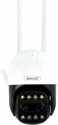 Andowl IP Cameră de Supraveghere Wi-Fi 4MP Full HD+ Rezistentă la apă cu Comunicare Bidirecțională