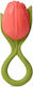 Oli&Carol Theo Tulipa Teether Rubber for 0 Months+