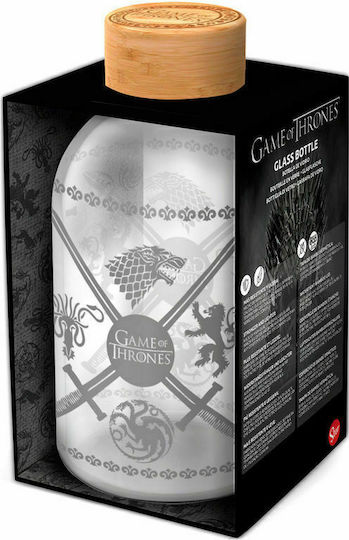 Stor Game Thrones Μπουκάλι Νερού Γυάλινο με Βιδωτό Καπάκι Διάφανο 620ml Stor Game Thrones Μπουκάλι Νερού Γυάλινο με Βιδωτό Καπάκι Διάφανο 620ml