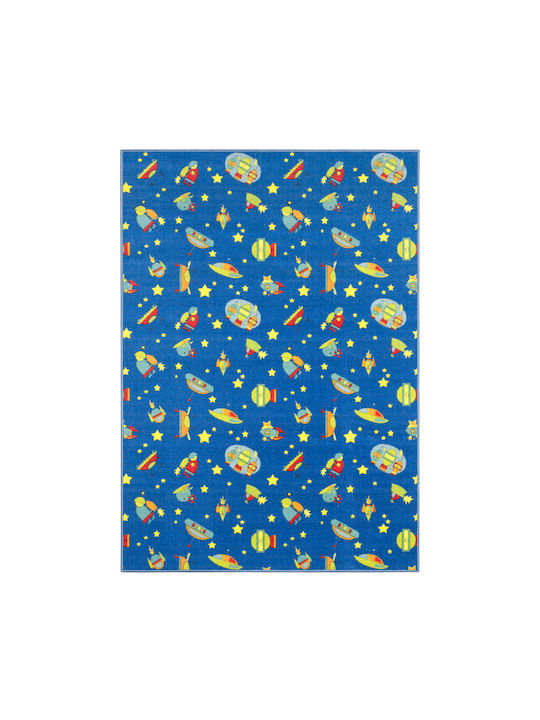 Nikotex Carpets Space Kids Rug Albastru 160x240cm