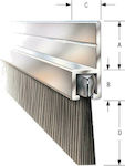 Draft Stopper Brush Door with Brush 1mx3.5cm