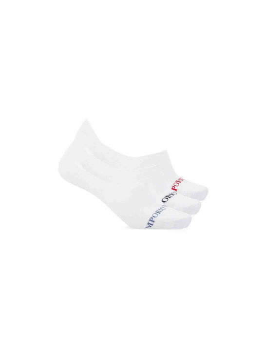Emporio Armani Unisex Κάλτσες Λευκές 3Pack