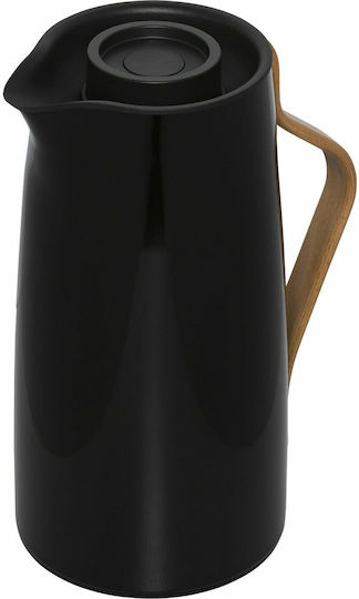 Stelton Emma Coffee Thermosflasche Krug Rostfreier Stahl 1,2 lt Schwarze