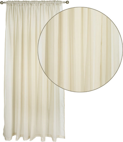 Das Home Vorhang mit Bleistiftfalten 2193 Beige 420452702193 450x270cm