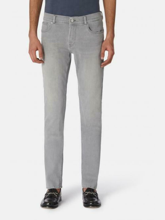 Men's Jeans Pants with Slim Fit Gray