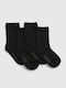 GAP Kids' Socks Knee-High Black 4 Pairs