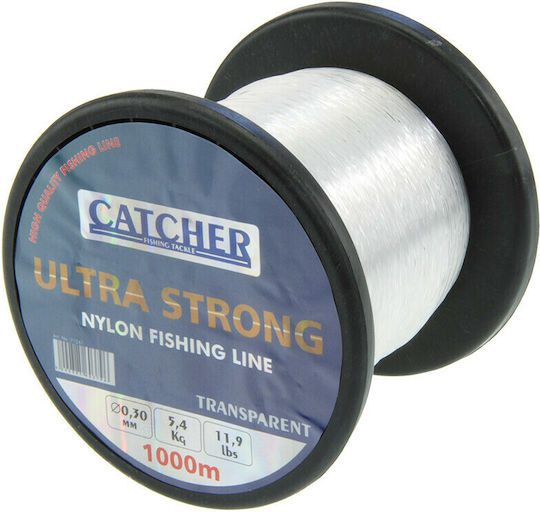 Catcher Πετονιά Ψαρέματος Λευκή 1000m / 0.35mm / 6.8kg