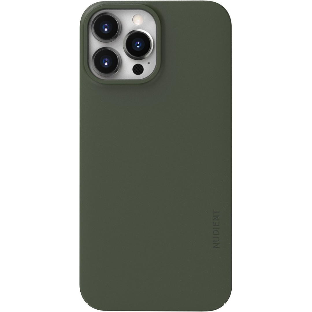 Nudient Thin Back Cover Πλαστικό Pine Green (iPhone 13 Pro Max