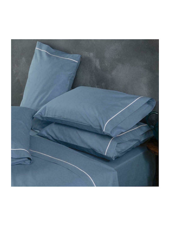 SB Home Sheet Sets Queen 240x260cm. Ios Denim 4pcs