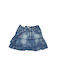 Kinder Rock aus Jeans Blau