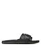 Ugg Australia Buckle Leder Damen Flache Sandalen in Schwarz Farbe