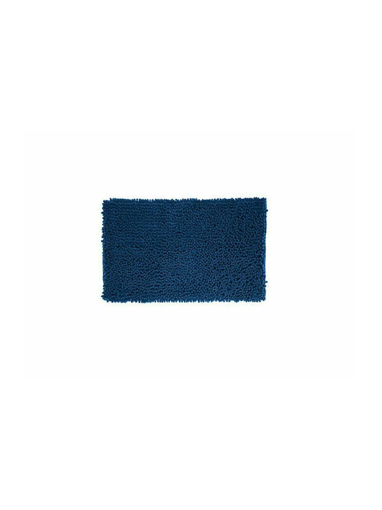 Aria Trade Badematte Synthetisch Rechteckig AT000814 Blue 50x80cm