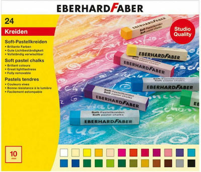 Eberhard Faber Set de creioane colorate cu 24 culori 5225-24