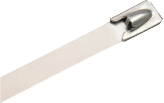 Elvhx Metallic Cable Ties 100mm x 4.6mm in White Colour (100 pcs) 19701